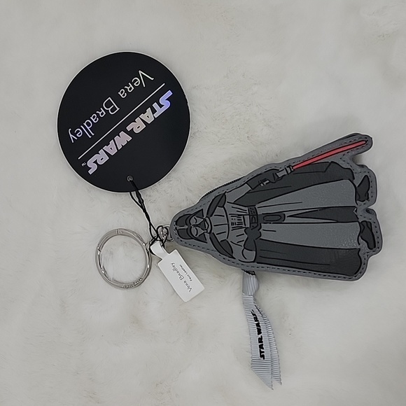 Vera Bradley Star Wars Darth Vader Bag Charm in Far, Far Away Light vs. Dark - Picture 4 of 11